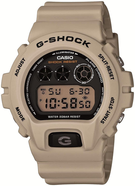 Casio G-Shock Military Standard Digital Desert Storm Beige x Black Accents Watch DW6900SD-8DR - Diligence1International