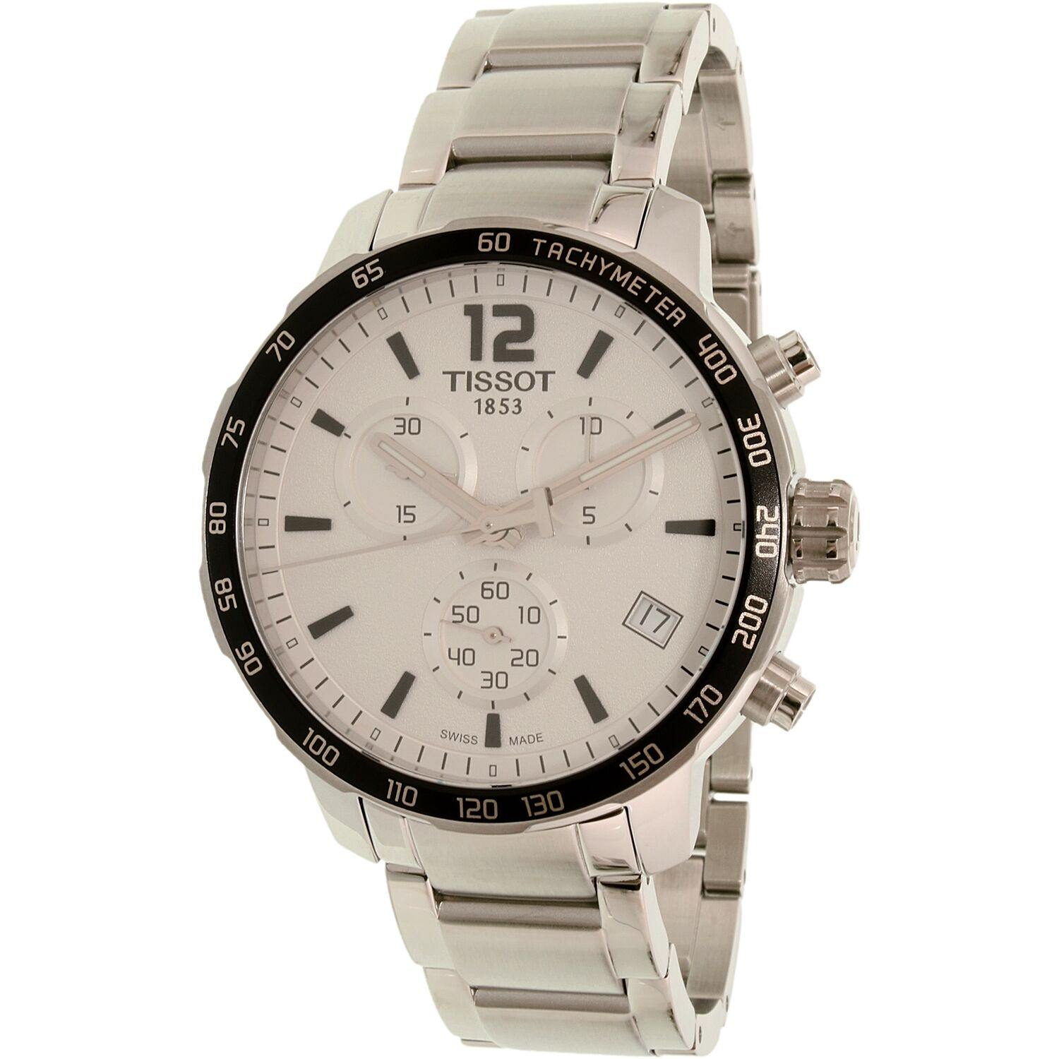 Tissot Swiss Made T-Sport Quickster Chronograph Men's Stainless Steel Watch T0954171103700 - Diligence1International