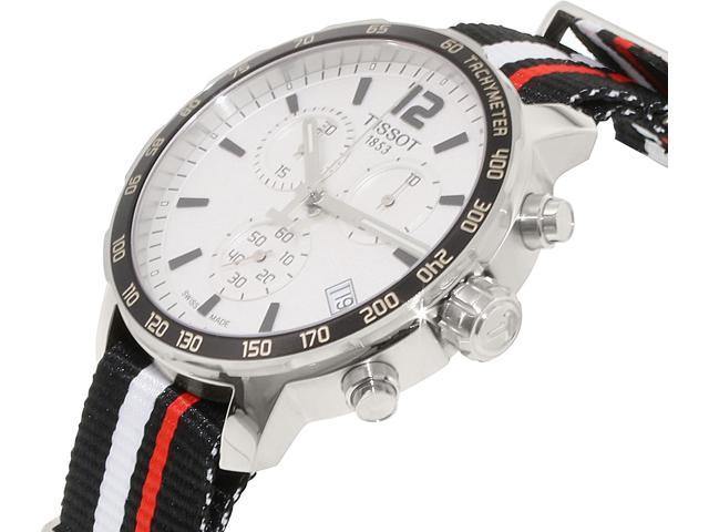 Tissot Swiss Made T-Sport Quickster Chronograph Men's Nato Strap Watch T0954171703701 - Diligence1International