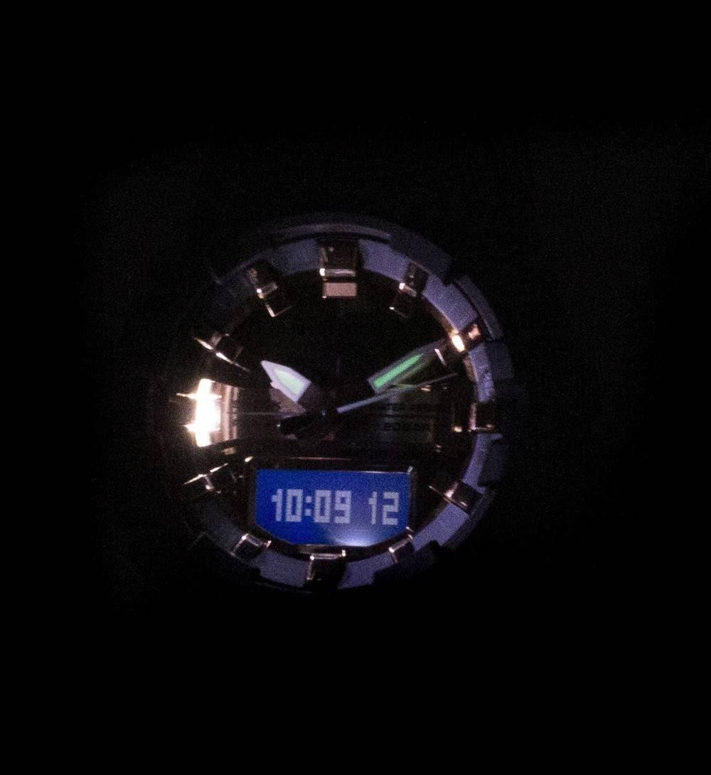Casio G-Shock Standard Analog Digital Black x Rose Gold Dial Watch GA800MMC-1ADR - Diligence1International