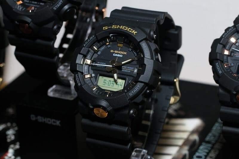 Casio G-Shock Analog-Digital Black x Gold Accents Watch GA810B-1A9DR - Diligence1International