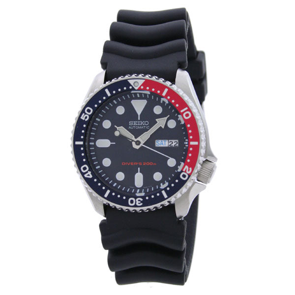 Seiko Pepsi SKX Diver's 200M Men's Rubber+Endmill 316L S/S Strap Watch SKX009K1 SET - Diligence1International