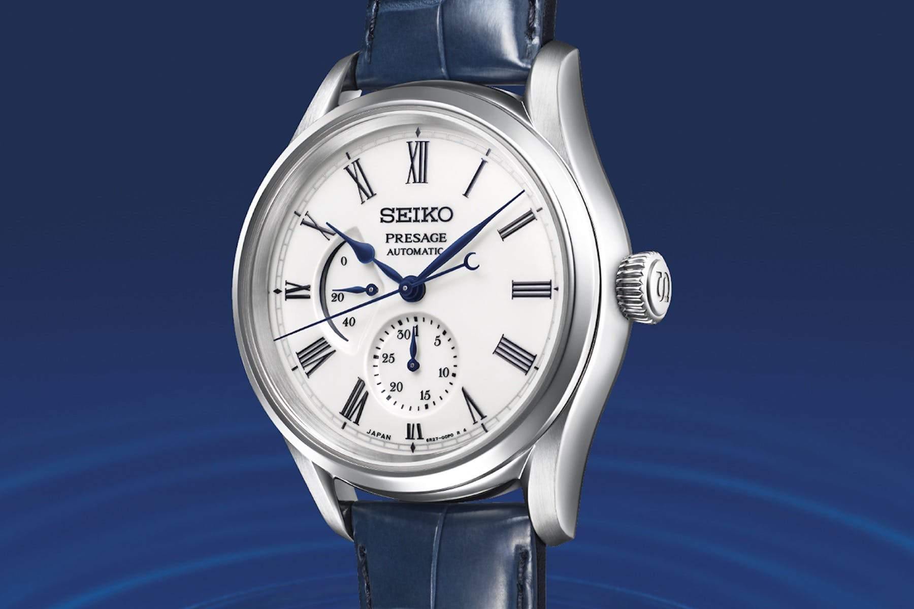 Seiko Presage Limited Edition Arita Porcelain Dial White w/ Power Reserve Ind Men's Watch SPB171J1 - Diligence1International