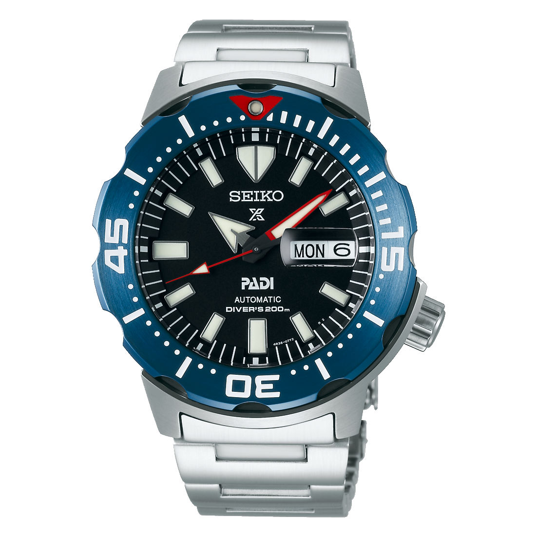 Seiko Monster PADI Gen 4 Diver's 200M Men's Watch SRPE27K1 - Diligence1International