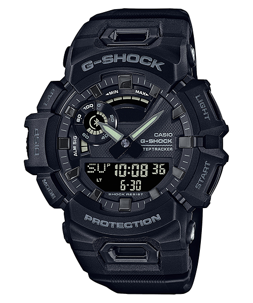 Casio G-Shock G’Squad Mobile Link Bluetooth Anadigi Black Watch GBA900-1ADR