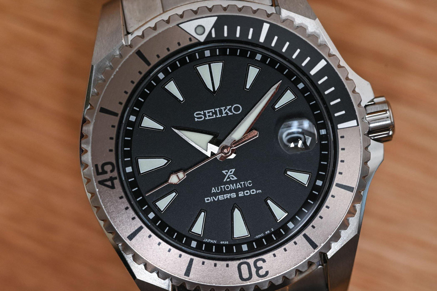 Seiko Prospex Bronze Grey Rootbeer Shogun Men's Titanium Watch SPB189J1 - Diligence1International
