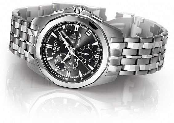 Tissot prc cheap 100 titanium chronograph