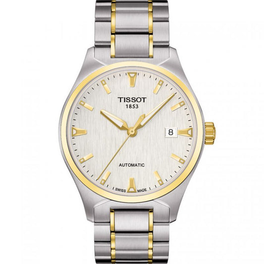 Tissot Swiss Made T-Classic Tempo Automatic 2 Tone Gold Plated Men's Watch T0604072203100 - Diligence1International