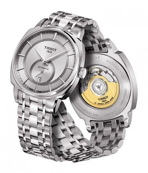Tissot Swiss Made T-Classic T-Lord Automatic Silver Dial Men's Watch T0595281103100 - Diligence1International