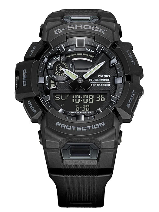 Casio G-Shock G’Squad Mobile Link Bluetooth Anadigi Black Watch GBA900-1ADR