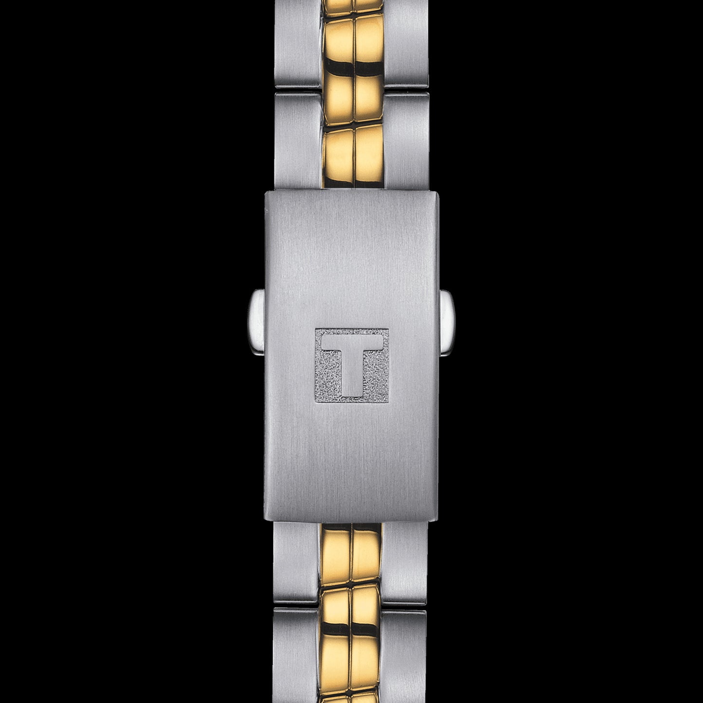 Tissot Swiss Made T-Classic PR100 2 Tone Gold Plated Ladies' Watch T1012102203100