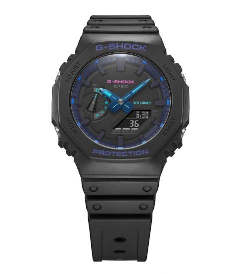 Casio G-Shock Carbon Core Guard Virtual Reality AP CasiOak Watch GA2100VB-1ADR