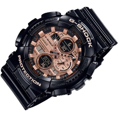 Casio G-Shock Special Color Black x Rose Gold Dial Watch GA140GB-1A2DR