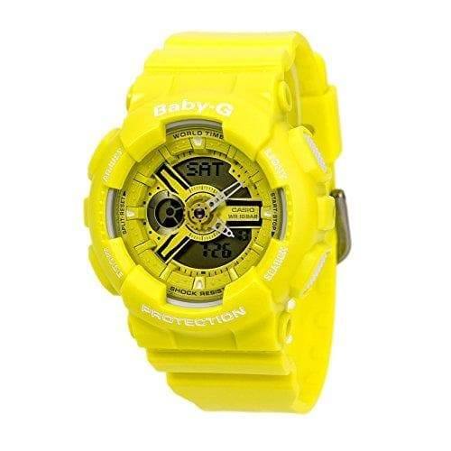 Casio Baby-G BA-110 Series Analog-Digital Neon Color Yellow Watch BA110BC-9ADR - Diligence1International