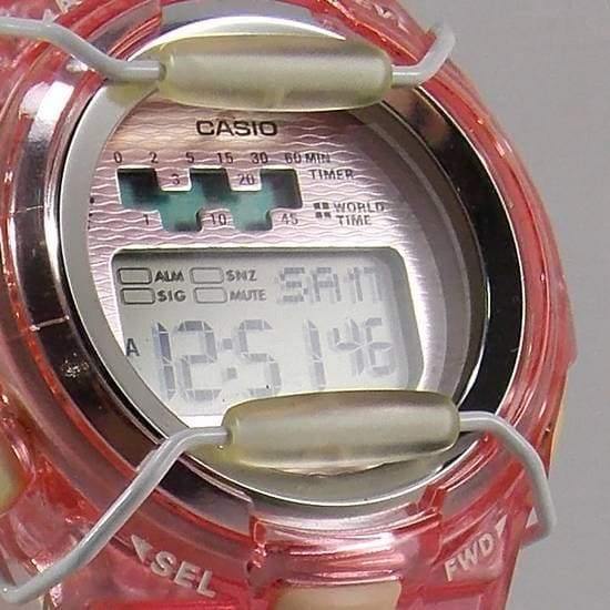 Casio Baby-G Retrograde Digital Pink Watch BG1001-4AVDR - Diligence1International