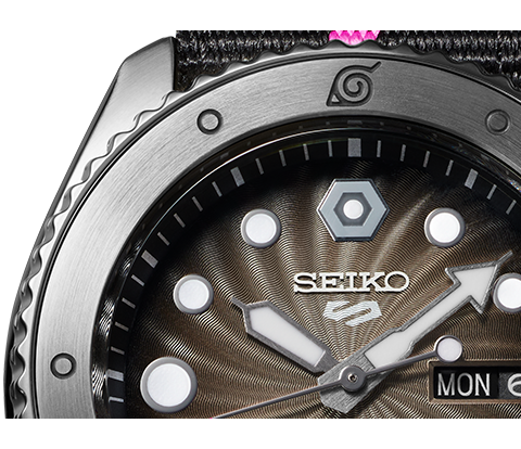 Seiko 5 Sports 100M Naruto LE Boruto Automatic Men's Watch Black Dial Nylon Strap SRPF65K1 - Diligence1International