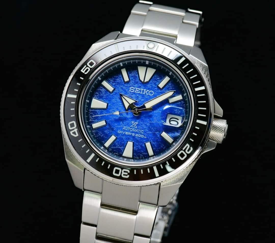 Seiko SE Save the Ocean Manta Ray King Samurai Diver's Men's Watch SRPE33K1 - Diligence1International
