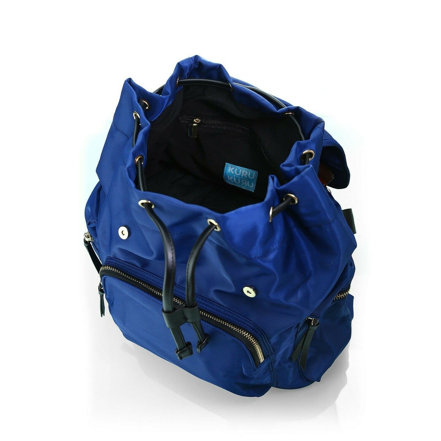 Kuru Kuru クールクール Discovery Backpack Bag Blue Nylon D-81023