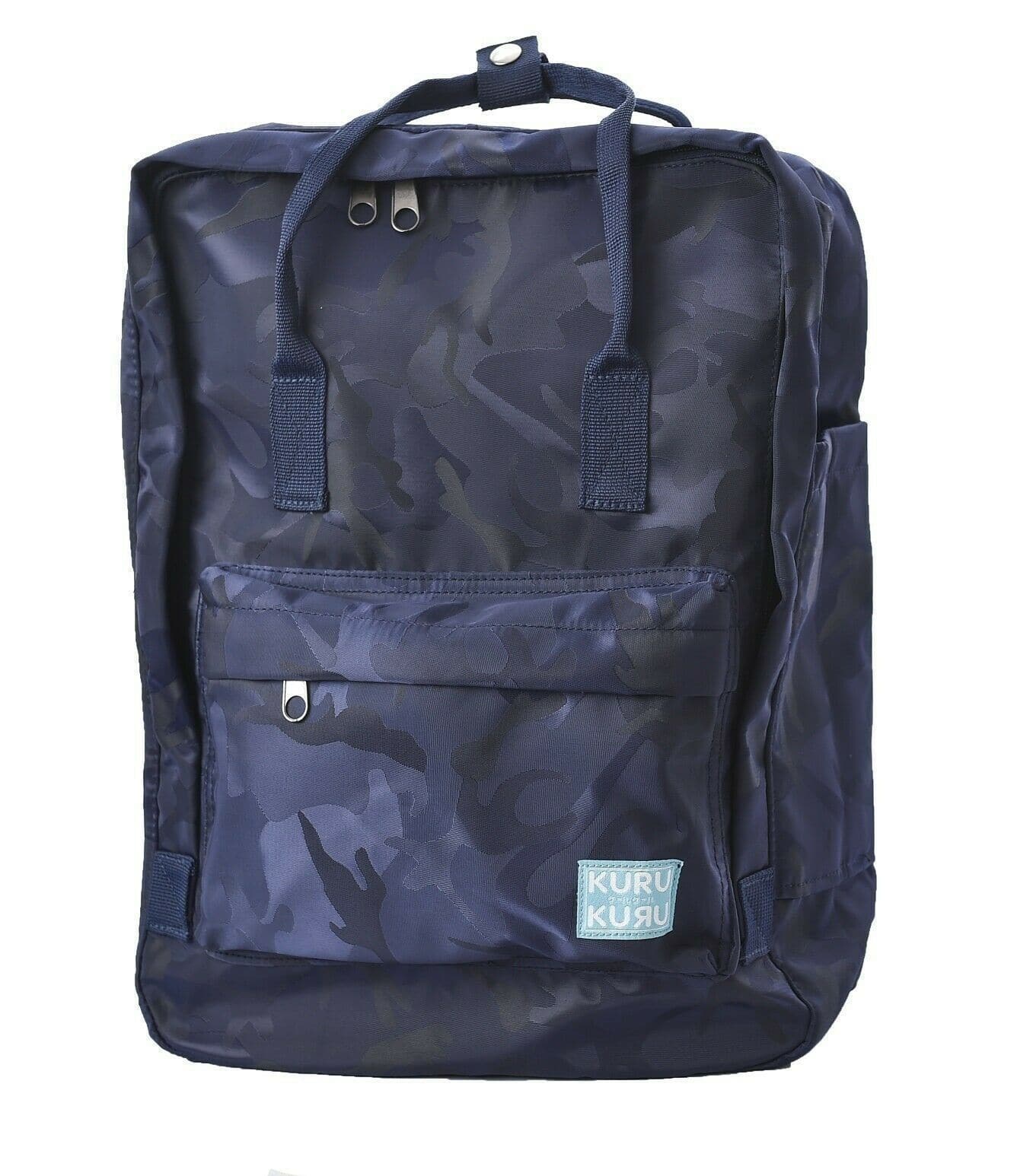 Kuru Kuru クールクール Travel Light Classic Backpack Bag Camo Blue Twill TLC-81247