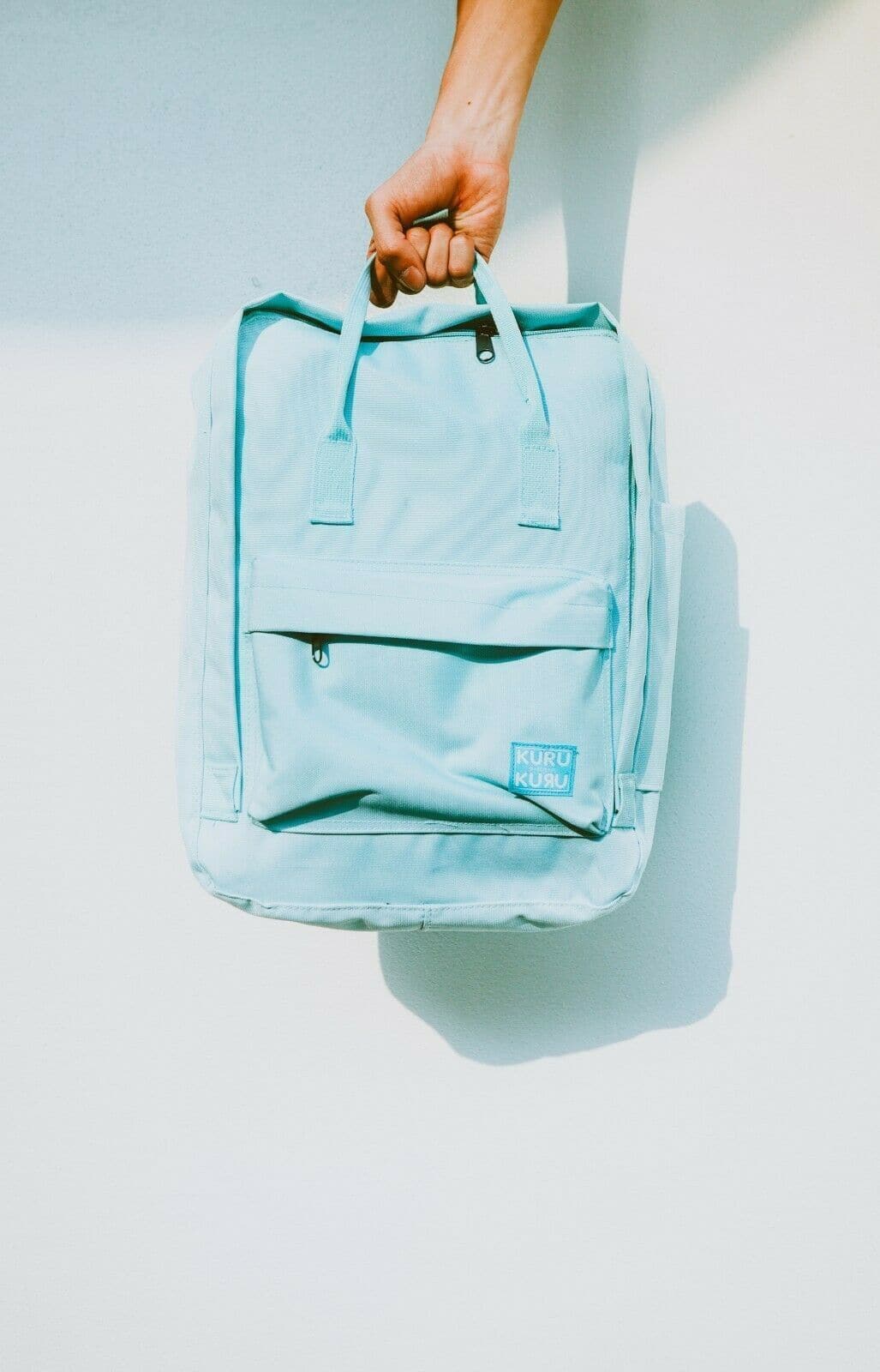 Kuru Kuru クールクール Travel Light Classic Backpack Bag Sky Blue 600D Polyester TLC-8