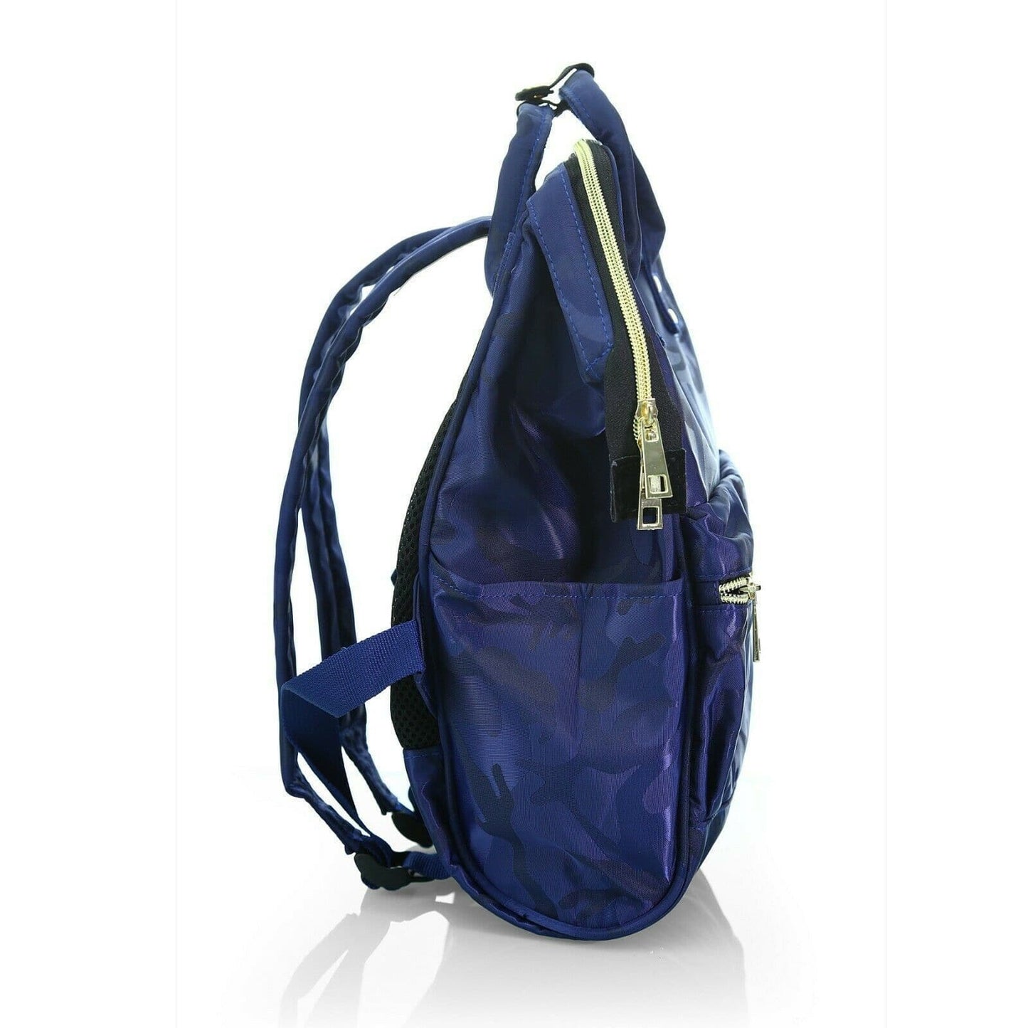 Kuru Kuru クールクール Vitality Medium Backpack Bag Camo Blue Twill VM-81108