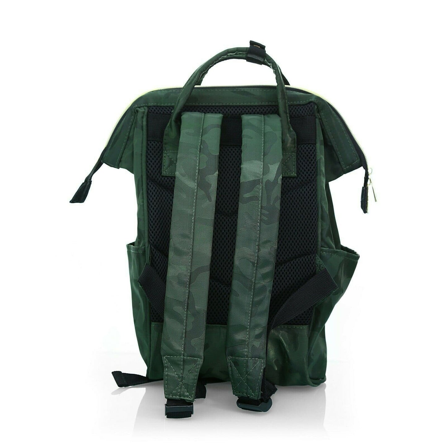 Kuru Kuru クールクール Vitality Medium Backpack Bag Camo Green Twill VM-81107