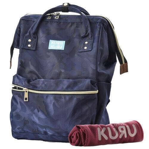 Kuru Kuru クールクール Vitality Medium Backpack Bag + Free P399 Magic Cooling Towel