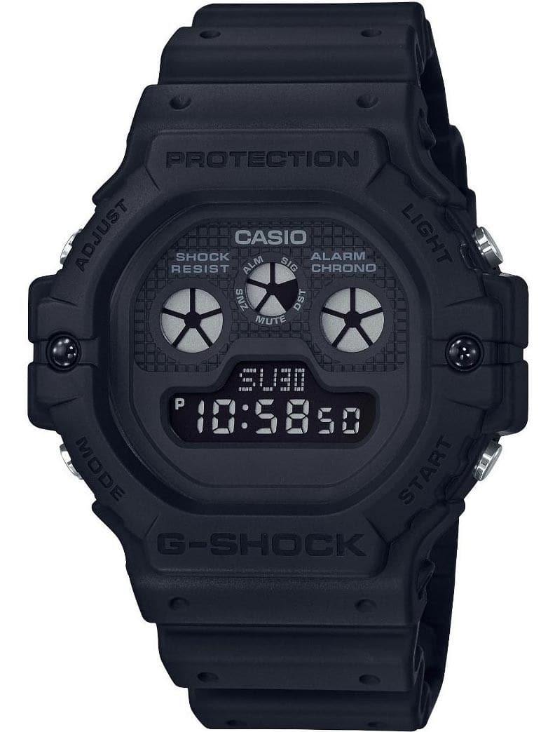 Casio G-Shock Black Stealth Series Digital Basic Color ALL Black Watch DW5900BB-1DR - Diligence1International