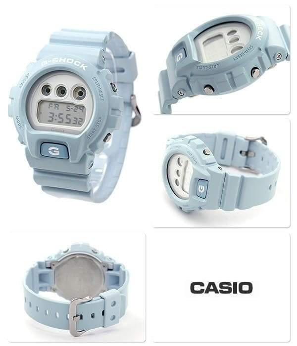 Casio G-Shock Standard Digital Pale Color Light Blue Watch DW6900SG-2DR - Diligence1International