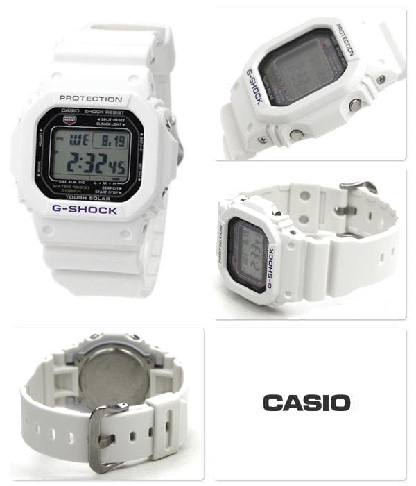 Casio G-Shock Tough Solar Digital Snow Warrior White x Black