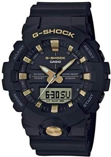 Casio G-Shock Analog-Digital Black x Gold Accents Watch GA810B-1A9DR - Diligence1International