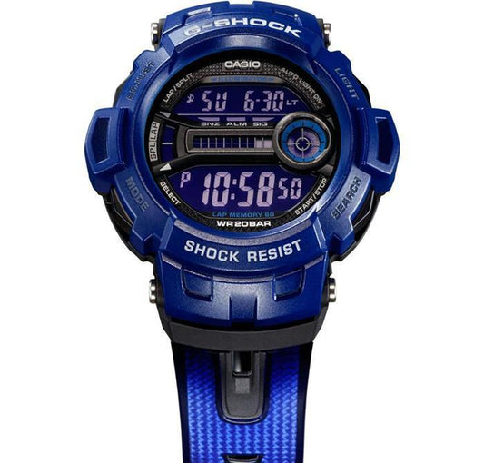 Casio G-Shock Standard Analog-Digital Power Ranger Blue Watch GD200-2DR - Diligence1International