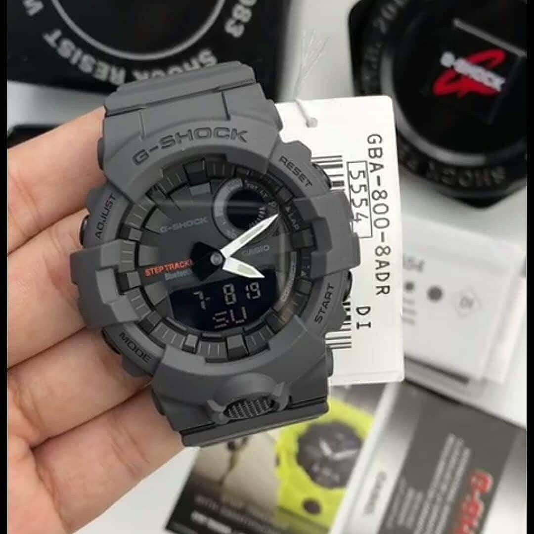 Casio G-Shock G’Squad Mobile Link Bluetooth Anadigi Black Watch GBA800-8ADR