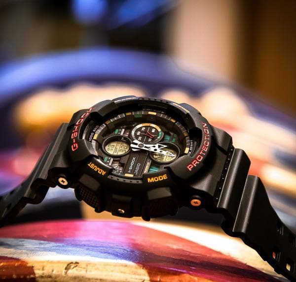 Casio G-Shock Standard Analog-Digital Basic Color Black Watch GA140-1A4DR - Diligence1International