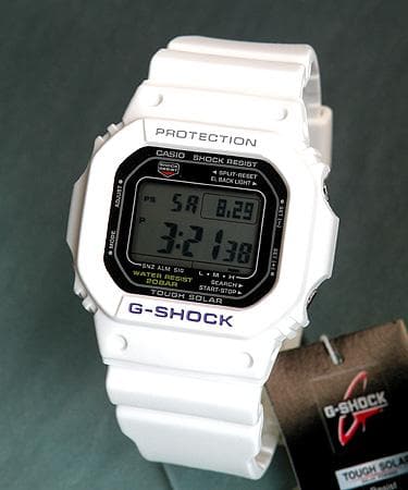 Casio G-Shock Tough Solar Digital Snow Warrior White x Black Accents Watch G5600A-7DR - Diligence1International