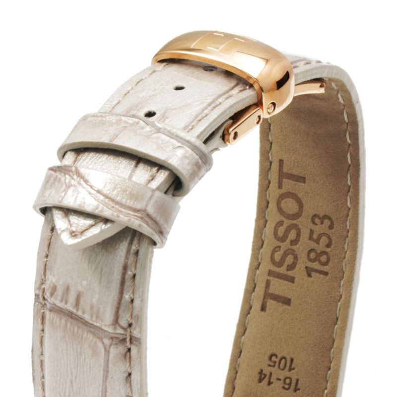 Tissot Swiss Made T Trend Tradition Ladies MOP Leather Strap