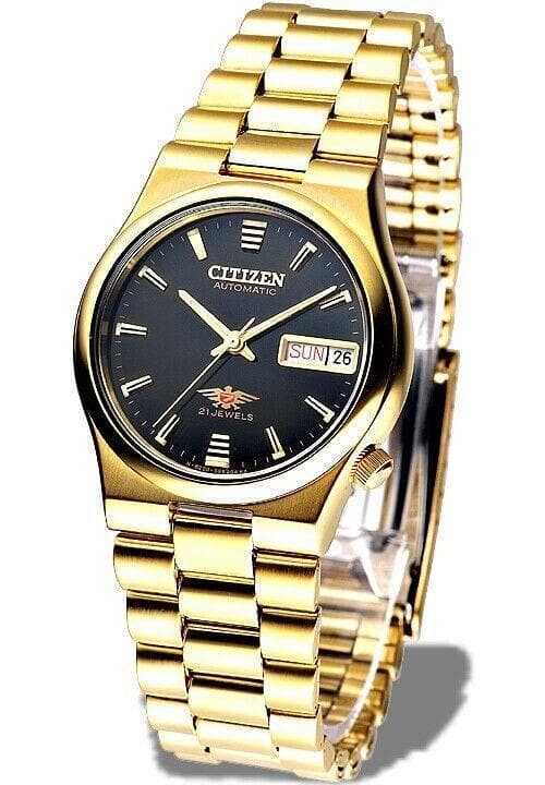 Citizen Classic Automatic Men's Gold Stainless Strap Watch NH3742-56E