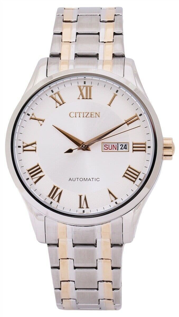 Citizen Classic Luxury Men's Two Tone Rose Gold Stainless Steel Strap Watch NH8356-87A