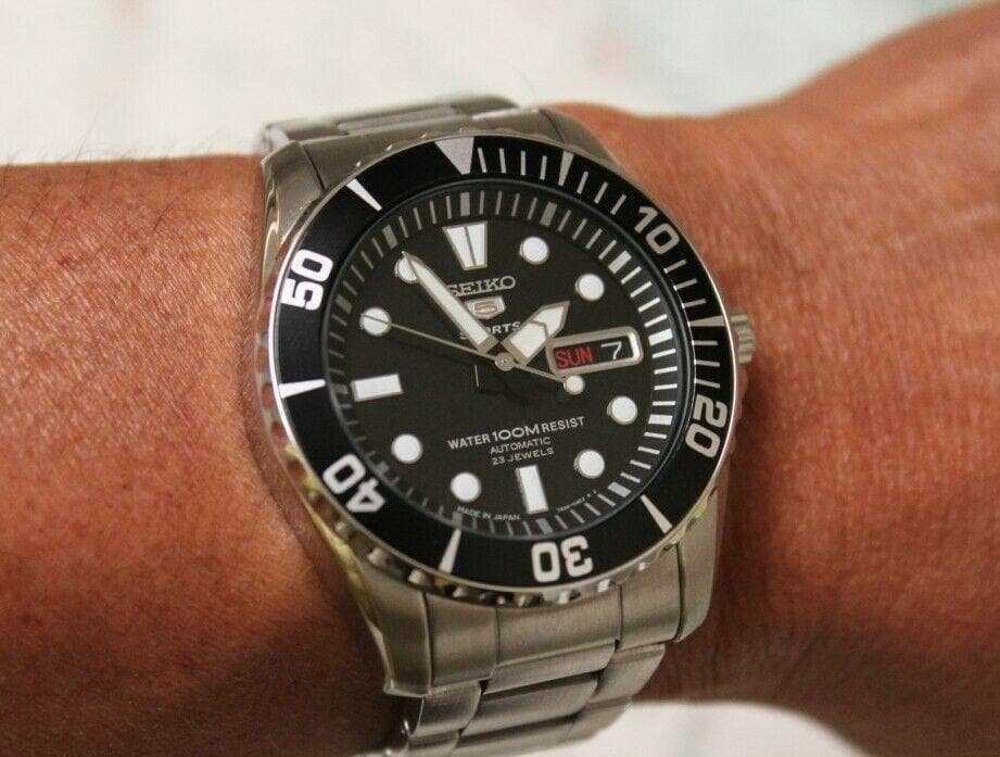 Snzf17j1 Seiko Sport Snzf Seiko Sports Japan Made Black Sea