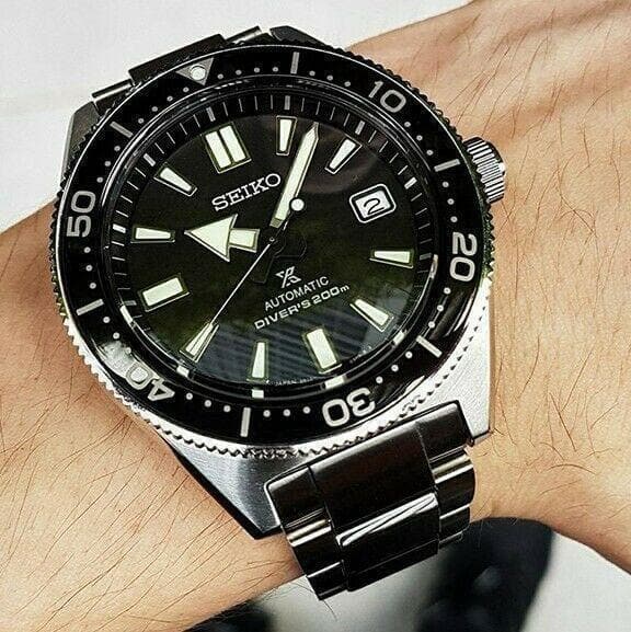 Seiko 62MAS Reissue Japan Made Black Dial 200M Men's Diver's Watch SPB051J1 - Diligence1International