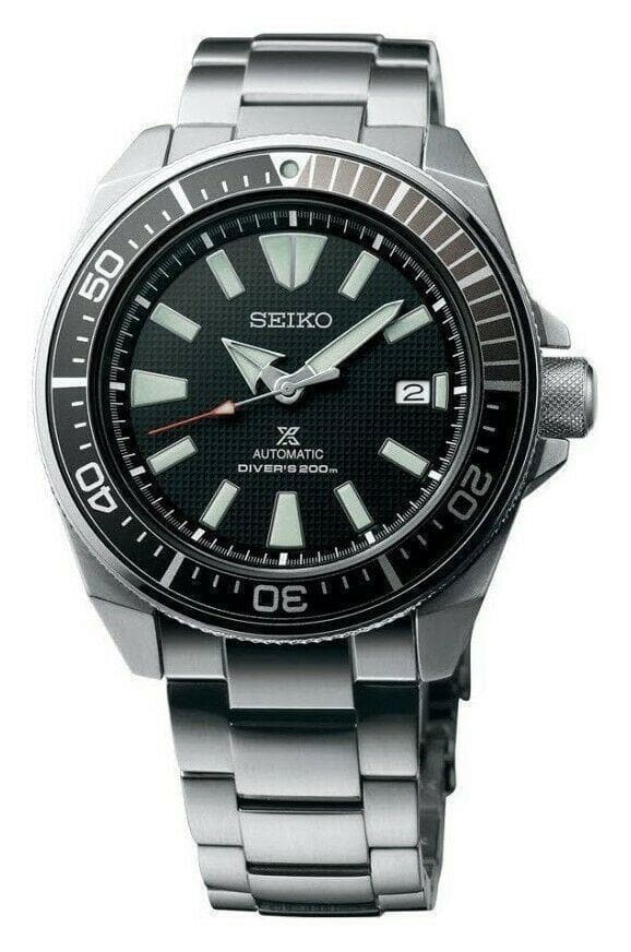Seiko Black Samurai 200M Diver's Men's Watch SRPB51K1