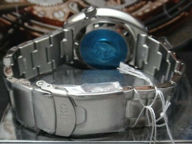 Seiko Blue Turtle Prospex Diver's Men's Stainless Steel Strap Watch SRP773K1