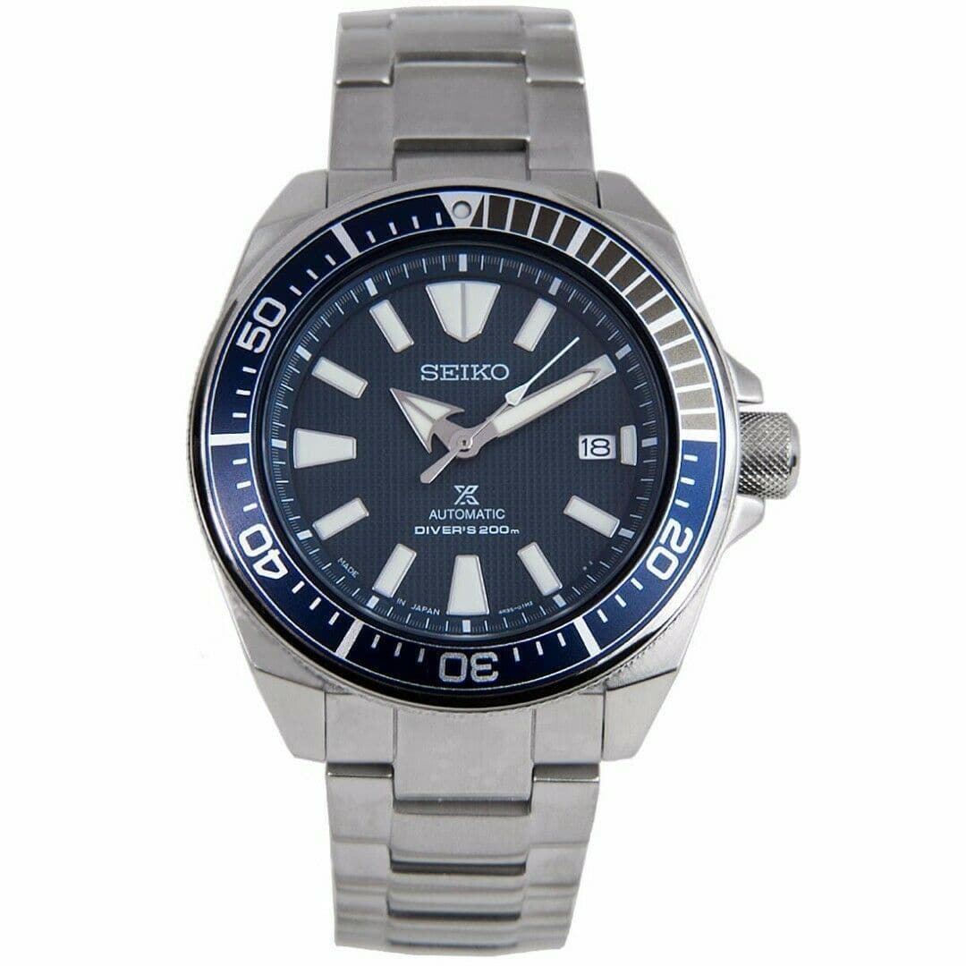 Seiko Japan Made Blue Samurai 200M Diver's Men's Watch SRPB49J1