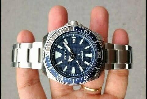 Seiko Japan Made Blue Samurai 200M Diver's Men's Watch SRPB49J1