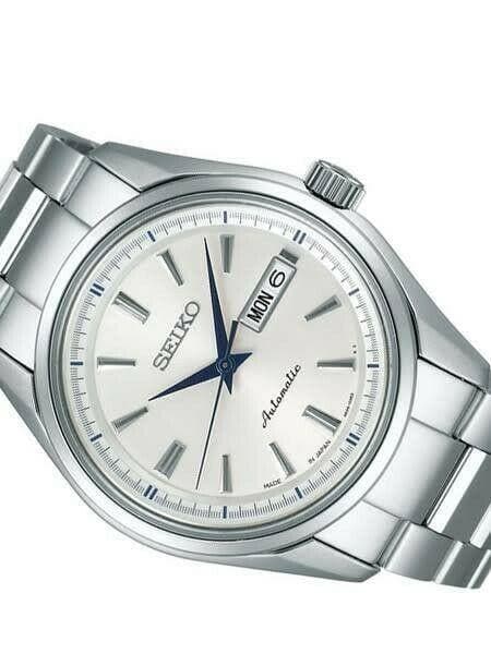 Seiko JDM Pre-Presage Silver Dial Men's Sapphire Glass Watch SARY055