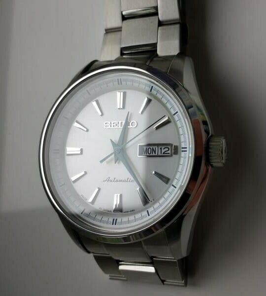 Seiko JDM Pre-Presage Silver Dial Men's Sapphire Glass Watch SARY055