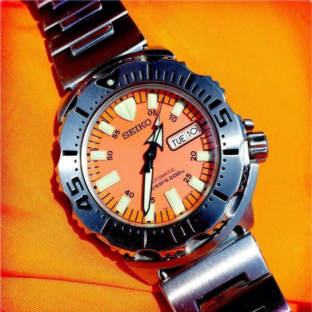 Seiko Orange Monster Gen 1 Diver s 200M Men s Watch SKX781K1