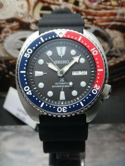 Seiko prospex automatic pepsi turtle online srp779k