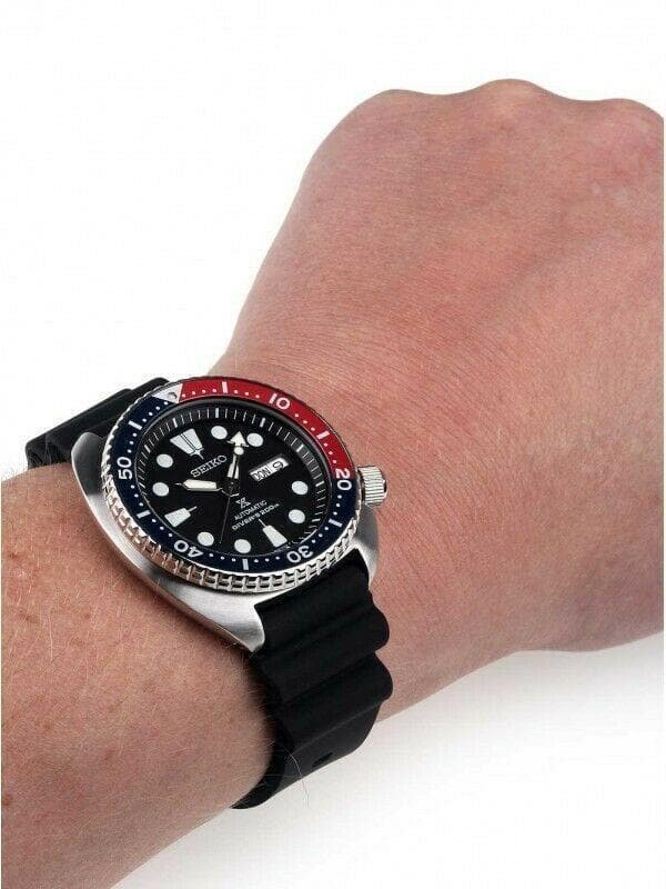 Seiko turtle pepsi online bezel