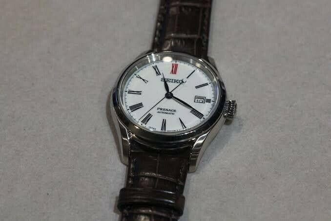 Seiko Presage Arita Porcelain Dial White Men's Watch SPB095J1